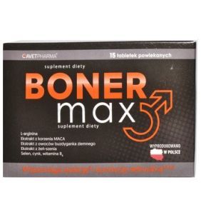 Bonermax, tabl.powl., 15 szt