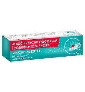 Maść na odciski, Rekord łuszczy, 15 g