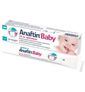 Anaftin Baby, żel, na ząbkowanie, 10ml