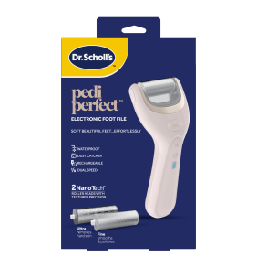 Dr.Scholl's Pedi Perfect NanoTech, pilnik elektryczny, 2 głowice, 1 szt.
