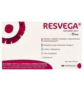 Resvega, kapsułki, 60 szt.