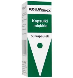 Rowatinex, kaps.miekkie, 50 szt