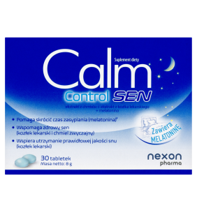 Nexon Pharma Calm Control Sen, tabletki, 30 szt.