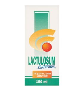 Lactulosum Polfarmex, (7,5 g/15 ml), syrop, 150 ml
