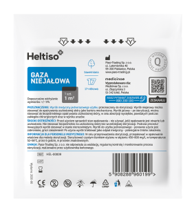 Heltiso gaza niejałowa,17 nitkowa, 1m2