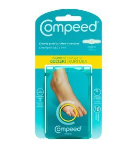 Plastry Compeed, na odciski na palcach stóp, 10 szt.
