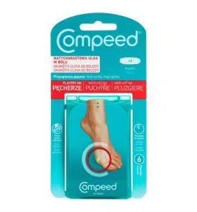 Compeed Plastry na pęcherze, wąskie, 6 szt.