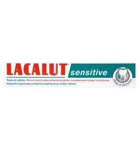 Lacalut sensitive, pasta do zębów wrażliwych, 75 ml