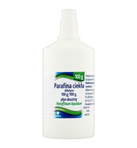 Parafina ciekła (Paraffinum liquidum), płyn doustny, (Aflofarm), 100 g
