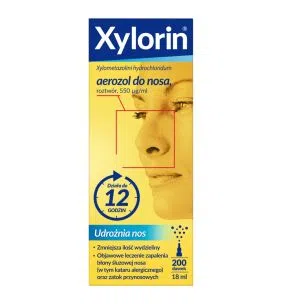 Xylorin, 0,55 mg/ml, aerozol do nosa, 18 ml