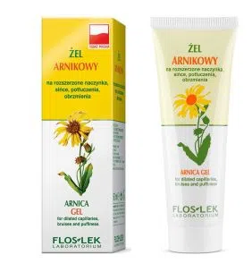 Flos-Lek Laboratorium, żel arnikowy na rozszerzone naczynka, sińce, potłuczenia, obrzmienia, 50 ml