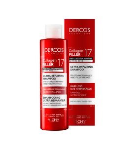 Vichy Dercos Collagen 17 Filler, szampon ultra-regenerujący, 200 ml