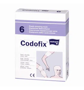 Codofix,siatka op. elast.,nr. 6,(głowa,ramię,podud,kolan) 1m