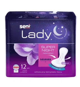 Seni Lady super Night, wkładki, urolog., 12 szt