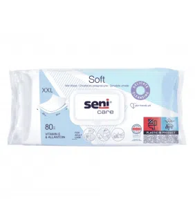 Seni Care Soft, chusteczki, pielęgnacyjne, 80 szt