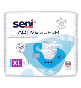 Seni Active Super, majtki elastyczne chłonne,extra ex.large,10szt