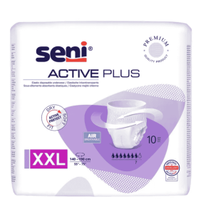 Seni Active Plus, majtki chłonne, extra extra large,10 szt