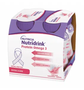 Nutridrink Protein Omega 3,płyn, rześki smak mango-brzoskwinia, 24x125 ml