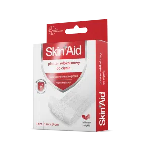 Skin Aid, Plaster Włókninowy Do Cięcia, 1m X 6cm