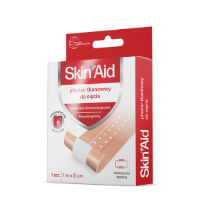 Skin Aid, Plaster Tkaninowy Do Cięcia, 1m X 8cm