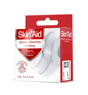 Skin Aid, Plaster Silikonowy Na Blizny, 2m X 2cm