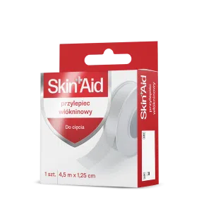 Skin Aid, Przylepiec Włókninowy, 4,5m X 1,25cm