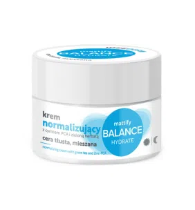 Idee Derm, krem normalizujący z cynkiem PCA i zieloną herbatą, 50 ml