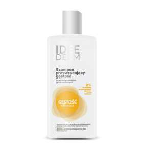 Ideepharm Ideederm, szampon przywracający gęstość do włosów cienkich i przerzedzonych, 300 ml