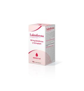 Laktoferyna, krople doustne, 7 ml