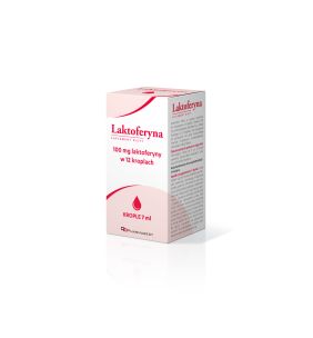 Laktoferyna, krople doustne, 7 ml