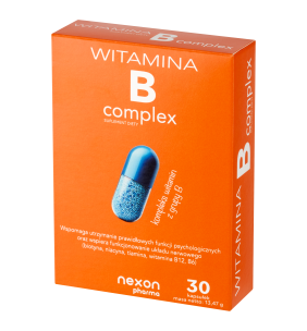 Nexon Pharma, Witamina B Complex, kapsułki twarde, 30 szt.