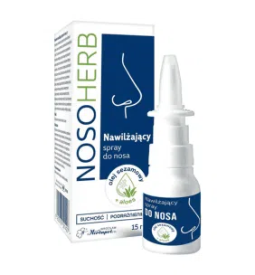NosoHerb, spray, do nosa, nawilżający,olej sezam.+aloes,15 ml