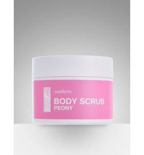 Swederm Body Scrub, peeling, cukrowy, zapach piwonii, 275 g