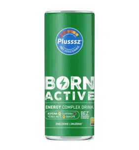 Plusssz Born Active Energy Complex Drink, płyn, 250 ml