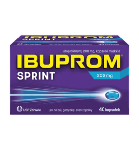Ibuprom Sprint, 200 mg, kapsułki miękkie, 40 szt