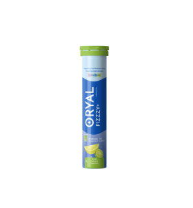 Oryal Fizzzy+, tabletki musujące, smak cytryna, limonka, 20 szt.