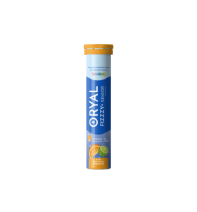 Oryal Fizzzy+ Senior, tabletki musujące,smak pomar.,bergam., 20 szt