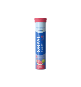 Oryal Fizzzy+ Max, tabletki musujące, smak grejpfrut, limonka,18szt