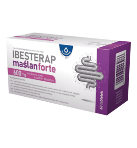 Ibesterap maślan forte, 600 mg, tabletki, 60 szt.