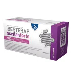 Ibesterap maślan forte, 600 mg, tabletki, 60 szt.