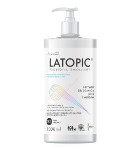 Latopic, aktywny żel do mycia ciała i włosów, 1000 ml