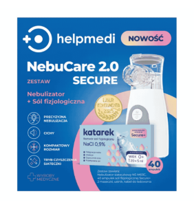 HelpMedi NebuCare 2.0 Secure,zest.d/nebul(neb+40a.soli fizj)