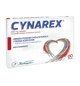 Cynarex, 250 mg, tabletki, 60 szt