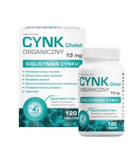 Cynk Chelat Organiczny, tabl., 120 szt