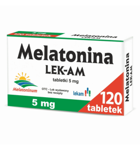 Melatonina Lek-AM, 5 mg, tabletki,120 szt