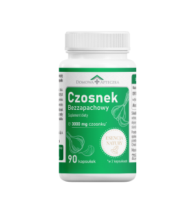 Czosnek Bezzapachowy, kaps., 90 szt