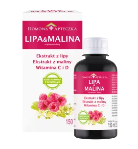Lipa&Malina, wit.C i D, płyn, 150 ml