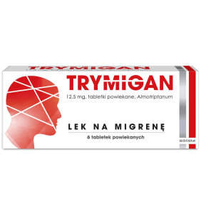 Trymigan, 12,5 mg, tabletki powlekane, 6 szt