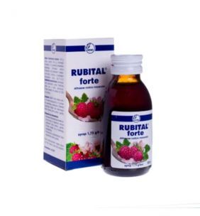 Rubital forte, 1,73 g/5 ml, syrop, 125 g