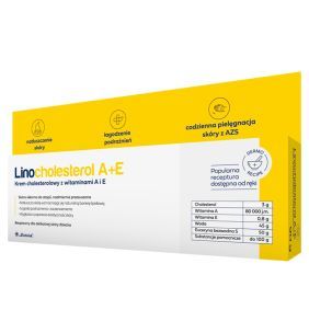 Linocholesterol A+E, krem,cholesterolowy z wit.A i E,90 g